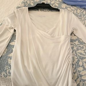 Soft surround whit criss cross top